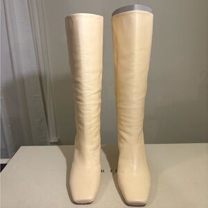 Dear Frances Knee-High Bucket Boots - NIB